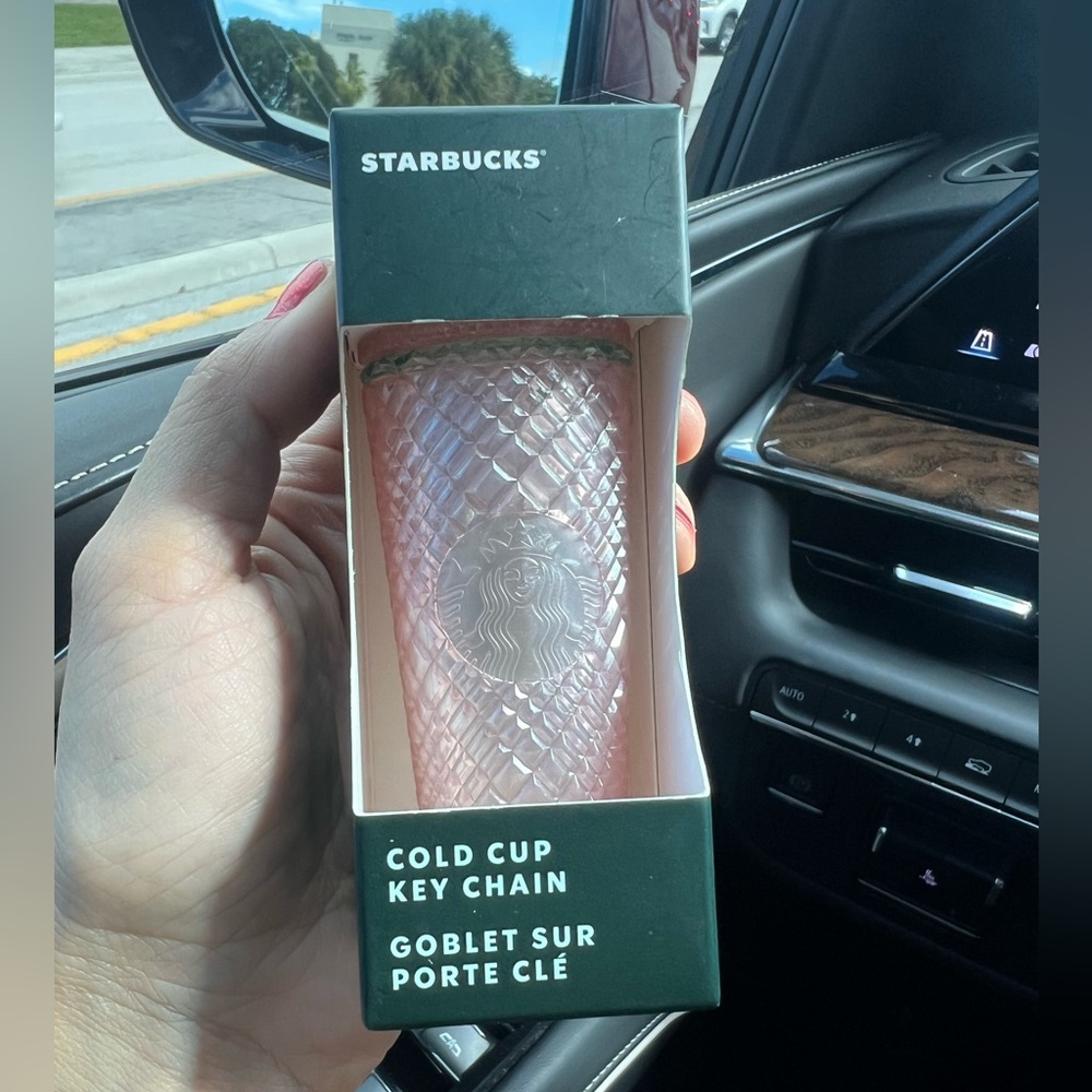 Brand new in box Starbucks cold cup keychain